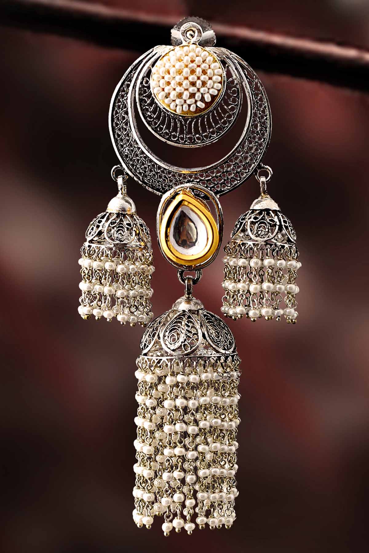 Buy Antique Chid Work Earrings Online